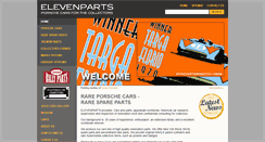 Desktop Screenshot of elevenparts.com