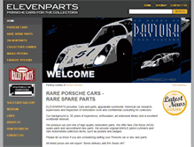 Tablet Screenshot of elevenparts.com